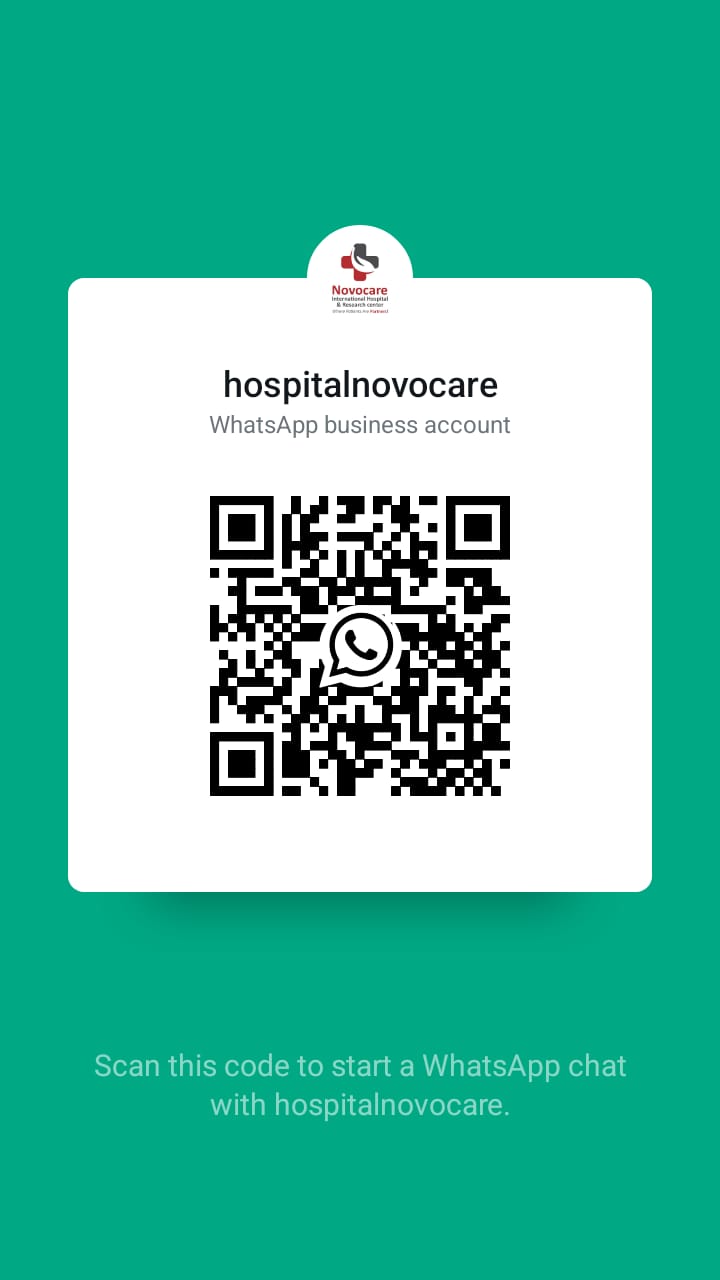 Novocare whatsapp QR Code